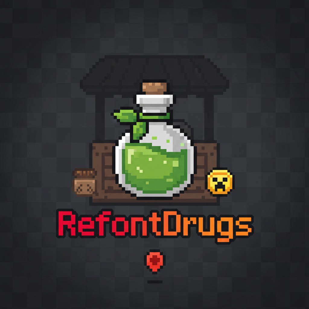 RefontDrugs - Плагин на наркотики для RP серверов